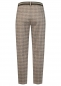 Preview: Stehmann Fluor-680 Glencheck Karohose in simply taupe